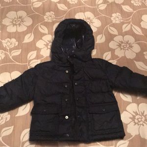 Authentic Navy Moncler jacket for boys 12-18 m